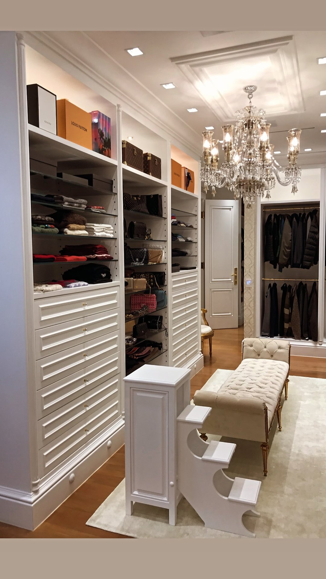 Closets e dormitórios